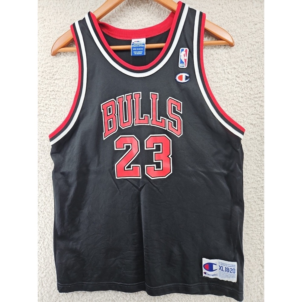 Vintage Champion Michael Jordan Chicago Bulls #23 NBA Jersey Youth XL 18-20